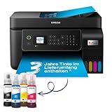 Epson EcoTank ET-4800 A4-Multifunktions-Wi-Fi-Tintentankdrucker, mit einem im Lieferumfang enthaltenen Vorrat an Tinten bis zu 3 Jahren