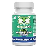 Jod Kapseln Bio - hochdosiert 400 µg aus Bio-Kelp (Braunalge) - bioaktiv & vegan - Produktion in Deutschland - Jod aus Meeresalgen - laborgeprüft & ohne Zusatzstoffe - Vitamineule®
