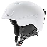 uvex heyya pro - leichter Skihelm für Kinder - individuelle Größenanpassung - optimierte Belüftung - white-black matt - 51-55 cm