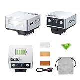 Godox iT20 S iT20-S TTL-Blitz für Sony, 700-fach-Blitzleistung, 1,5 s Blitzzeit, eingebauter Lithium-Akku, Mini-Blitzgerät mit Farbfiltern (Silber)