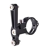 Milisten Flasche Cradle Adapter Aluminium Flaschenständer Fürs Fahrrad Stand Umbauständer Für Flaschenregale Adapter Für Flaschenhalter Radfahren Wasserkocher Base Inhaber Schwarz