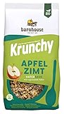 Barnhouse Krunchy Apfel-Zimt, Bio Hafer-Knuspermüsli aus Bayern, mit köstlichen Apfelstückchen und aromatischem Zimt, 1 x 750 g