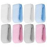 TOYANDONA 8 Stück Bettdecken Befestigungsclips Verstellbare Anti Rutsch Quilt Fixierer aus Sicherem Kunststoff Farblich Sortiert ohne Nadeln für Bettlaken und Steppdecken im Haushalt