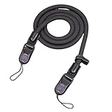 Alriedy Kameragurt, Kameragurt Schnellverschluss, Peak Design Leash,Schultergurt Für DSLR, Spiegelreflex Und Kompaktkamera, Universal Kamera Gurt Für Canon Sony Fujifilm Nikon