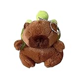 Plüsch-Kopfhörer-Hülle, weiche, kratzfeste Schutzhülle, Plüsch-Capybara-Kopfhörer-Ladehülle, für Kinder und Erwachsene, Elektronik, Rundumschutz für Pendler und Versammlungen