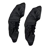 Milageto 2 Stück Schlittschuh-Schutzhüllen, Schlittschuh-Schutzhüllen für Jungen und Mädchen, zu verwendendes Schutzzubehör für -Schlittschuhe, Black S