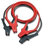 AEG Automotive 97203 Starthilfekabel SK 16 'Alu-Tec', für 12 Volt und 24 Volt, in Aufbewahrungstasche, 2 x 3m, DIN 72553, Red & Black