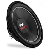 Pyle PLPW10D Subwoofer 1000 W 25,4 cm, Doppelschwingpule, 4 Ohm