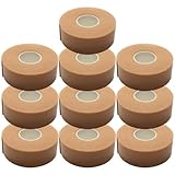 FRCOLOR 10 Rollen Wimpernband Kosmetik Patch Bausatz Wimpernverlängerungsset zart Masken cosmetic eye make-up werkzeug Zubehör für Wimpernverlängerung schäumt Wimpernbänder Schaum Brown