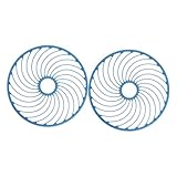 MOTHNUR 2 Stück Handwurf Platte für Fischernetz Hohlgeformte Fischfang Langlebiges Zubehör für Angeln Praktische Fischfanghilfe für Outdoor Aktivitäten
