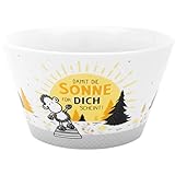 Sheepworld Schale 'Sonne' | Porzellan, 60 cl, Müslischale, Snackschale, mit Spruch | Geschenk, Geburtstag, Tischdeko | 47549