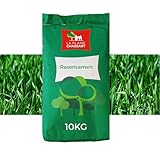 La Plaine Chassart - Rasensamen 10 kg - Premium Grassamen für Nachsaat und Neuanlage - Schnellkeimend und Robust