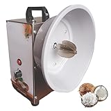Elektrische vertikale Kokosnuss-Reifenmaschine, 150-W-Kokosnussverarbeitungsmaschine mit 3-Geschwindigkeitsvereinbarungen, Pack-Rutschgriff und Fußpolster für Küche/Haus/Geschäfte