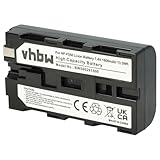 vhbw Akku kompatibel mit Blackmagic Pocket Camera Battery Grip Videokamera Camcorder (1800 mAh, 7,2 V, Li-Ion)