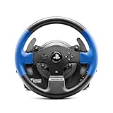 Thrustmaster T150: ergonomisches Rennlenkrad mit einem 2-Pedal-Pedalset Reaktionsschnelles, präzises und leises Riemenscheiben-Force-Feedback-System fur PS4 und PC - Kompatibel mit PS5-Spielen
