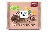 Ritter Sport Halbbitter-Schokolade, Kaffee Knusper, 100 g