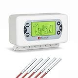 ENVIRON- TSOL500 Platinum Solarsteuerung mit Fühler Set | 27 Anlageschemen | Regler Temperaturdifferenzregler Pool Solarthermie Steuerung thermische Solaranlage Solarregler Warmwasser
