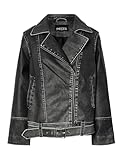 PIECES Pcjosie Pu Biker Jacket