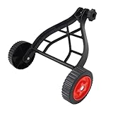 SALALIS Rasentrimmerrad, Hocheffizient, Stabile Unterstützung für die Rasenpflege, Leicht, Tragbar, mit ABS-Material für Verschiedene Gartenarbeiten