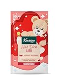 Kneipp Badekristalle Hab dich lieb - Badezusatz mit hochwertigem Himbeerextrakt & pflegendem Preiselbeeröl - vegan - 60g