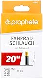 Prophete Fahrradschlauch 20 X 1,75-20 X 2,125 (47/57-406), schwarz, L, einheitsgröße, 0510
