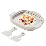 Gerollte Eismaschine, multifunktionale kleine Eismaschine, gefrorene Joghurtmaschine für gerolltes Eis mit gefrorenem Joghurt (-3118240164311)