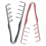 2 Stk Kamm Volumen Kamm Mit Styling Zahnkamm, Volumizing Wide-tooth Hair Styling Comb, Werkzeug Zum Abdecken Des Haaransatzes Und Des Ponys, Für Männer Und Frauen Als Pflegezubehör Für Die