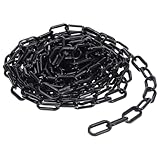 iplusmile 6M Kunststoffketten - Sicherheitskette Dekorationskette - UV-Beständige Kettenbügel für Baustellengarage Halloween-Kostüm