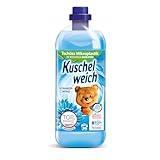 Kuschelweich Weichspüler - 1 l für 38 Wäschen, kuschlig-weich - hautverträglich, mikroplastikfrei - Sommerwind