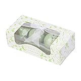 Gewürzdose mit zwei Erbsen im Keramik-Shaker, Hochzeits- und Party-Geschenk-Set