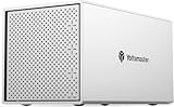 Yottamaster 4 Bay FestplattenGehäuse, Aluminium USB3.0 Externe Festplatte Gehäuse für 4 X3.5/2.5' Zoll SATA Gehäuse PS400U3
