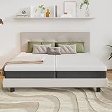 EGO HOME Matratze 90x200 cm Hoch 18 cm Mittelfest Kaltschaummatratze mit 3-lagigem Kaltschaum & Beidseitig nutzbar - Druckentlastend, Atmungsaktiv, Rückenschonend, Öko-Tex Zertifiziert