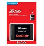 SanDisk SSD PLUS 1 TB Sata III 2.5 Inch Internal SSD, Up to 535 MB/s, Black