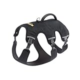 Ferplast Hundegeschirr Kleiner Hund ERGOTREKKING S Ausbruchsicheres Hundegeschirr, Greyhound, Perfekte Passform, Verstellbares Geschirr für Hunde, Reflektierend, Gepolstert, 6 Verschlüsse