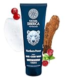 Natura Siberica Men Northern Power. 3-in-1 Hair+Body Wash. For Beard, Hair and Body, 200 ml