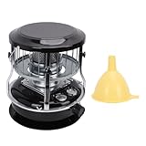 Generic Tragbarer Petroleumheizer, 2600W 9000 Btu, 4,6L Fassungsvermögen mit Leistungsstarker Heizung, Höhenverstellbar, Kein Stromanschluss Erforderlich, Sus Legierung für Campingzelt