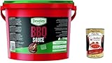 Salsa Barbecue Secchiello Barbecue-Sauce-Eimer HO.RE.CA 5 kg + Italian Gourmet polpa 400g