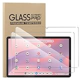 KUSINHOKA Schutzfolie für Lenovo Chromebook IdeaPad Duet 3 10.95 Zoll Folie, 2 Stück 9H Härte [Anti-Kratzen] Anti-Fingerabdruck Gehärtetem Schutzglas, Hohe Empfindlichkeit Displayschutzfolie
