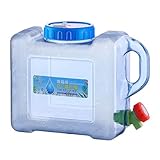 Wasserbehälter für Camping – tragbarer Aufbewahrungsbehälter, quadratisch | Hydrationsbehälter für öffentliche Dienstleistungen im Außenbereich, kompaktes Spenderfass, 5 l, 8 l