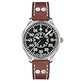 Laco Fliegeruhr Zürich.2 40 Made in Germany – 40 mm Ø hochwertige Quarzuhr – Baumuster B – Einzigartige Qualität. Herausragende Verarbeitung – Wasserdicht