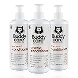 Buddycare Katzen-Spülung, Kokosnuss, 500 ml, 3 Stück
