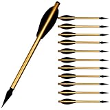 biubiusot 6,3 Zoll Aluminium Armbrust Pfeile Armbrust Bolzen Pfeile Mini Armbrustbolzen Kleine Jagd Pfeile für Schießübungen