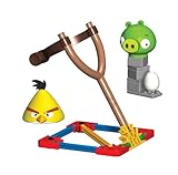 Angry Birds K'Nex Gelber Vogel vs Medium Minion Schwein [UK Import]