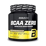 BioTechUSA BCAA Zero - Essentielles Aminosäurepulver | 6g BCAA mit Instant L-Leucin | Vegan | Zuckerfrei, Laktosefrei, Glutenfrei, 360 g, Pfirsich-Eistee