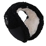 Fabater Beheizte Ohrenschützer für den Winter, Winter-Ohrenschützer, Ohrenwärmer, Faltbar, Weicher Plüsch, 3 Temperaturstufen, Warme Elektrische Heizwärmer für den Außenbereich