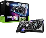 MSI GeForce RTX 5080 16G Gaming Trio OC — 16GB GDDR7 (30Gbps/256-bit), PCIe 5X 16, Boost: 2745 MHz, HDMI 2.1b, DisplayPort 2.1b