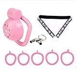 ZeeKoug Comfort Fitness Freizeit Sport SchutzkäFig, 5 GrößEn Ring + Hilfsgurt ZubehöR, Paargeschenk (Rosa)