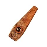 Kazoo-Flöte aus Ahornholz, Musikalisches Blasinstrument mit Membran, Klassische Kazoo-Begleitung aus Holz, Mundharmonika-Mundmusik für Blues-Folk-Country-Auftritte