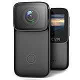 SJCAM C200 Action Cam 4K 16MP Sportkamera WiFi, 5m Körper wasserdichte Unterwasserkamera, 6-Achsen Bildstabilisierung Motorrad-Kamera Unterwasser Camcorder with Zubehör-Kit