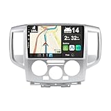 BXLIYER Android 14 Autoradio mit Sat Nav für NISSAN NV200 (2014-2018) - Kabellos CarPlay + Android Auto - Rückfahrkamera - 2G+32G - IPS 9 Zoll 2 Din - DAB Lenkradsteuerung Dual Band WiFi DSP Bluetooth